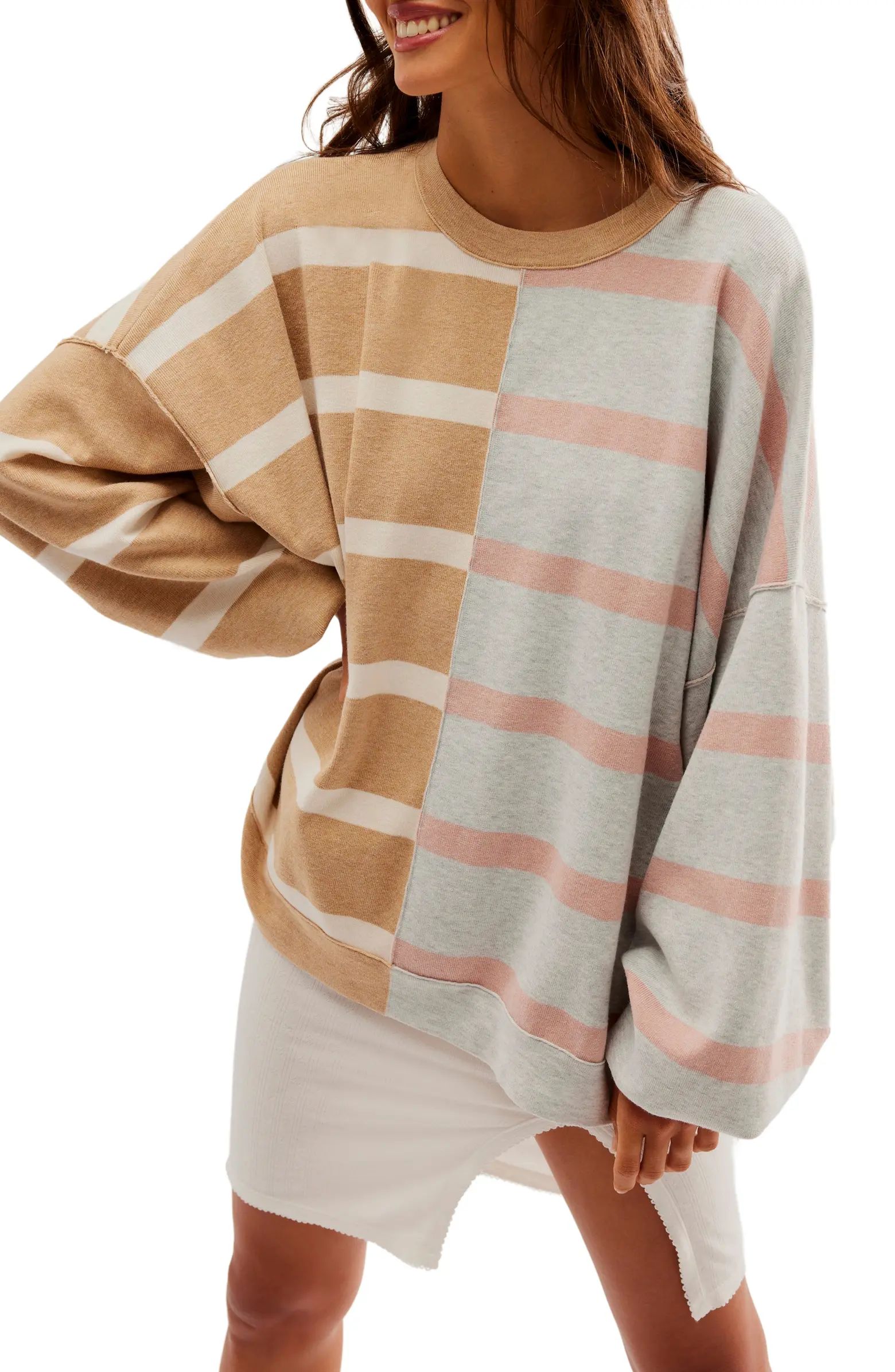 Uptown Stripe Sweatshirt | Nordstrom