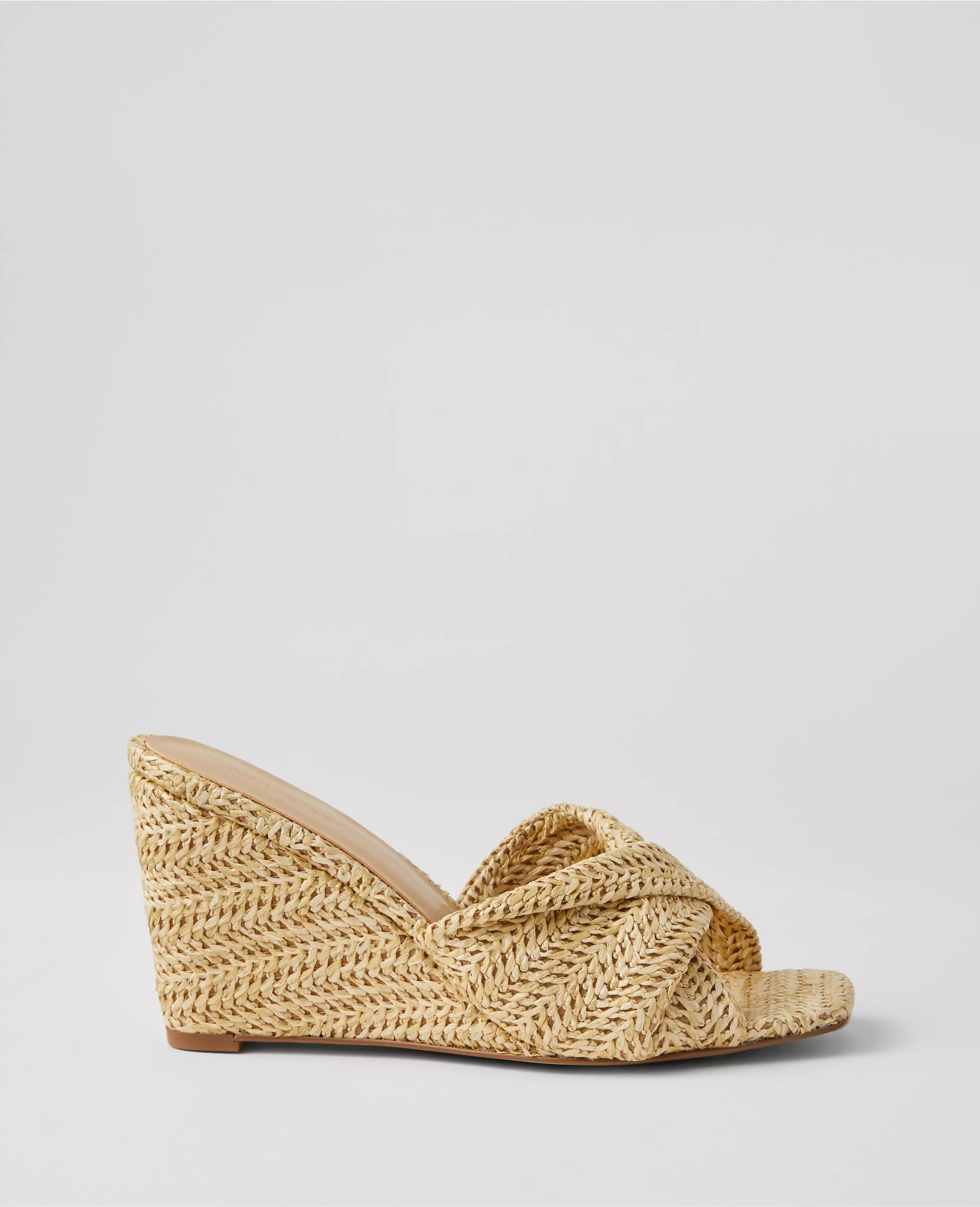 Knotted Wedge Sandals | Ann Taylor