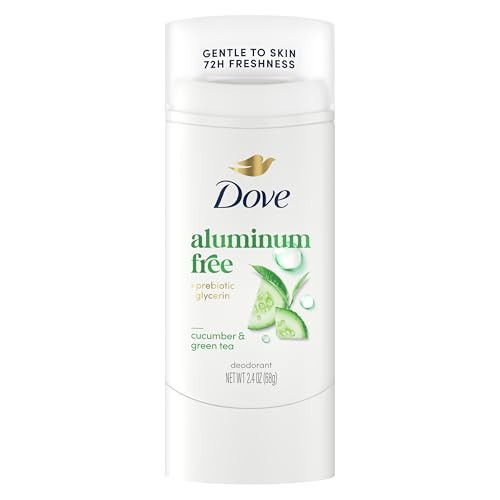 Dove Deodorant Stick Cucumber & Green Tea Aluminum Free 2.4 Oz | 72H Odor Protection | Amazon (US)