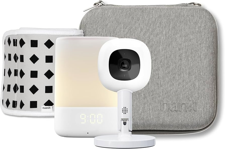 Nanit Travel Light Bundle: Nanit Pro Camera with Portable Flex Stand, Sound + Light Audio Monitor... | Amazon (US)
