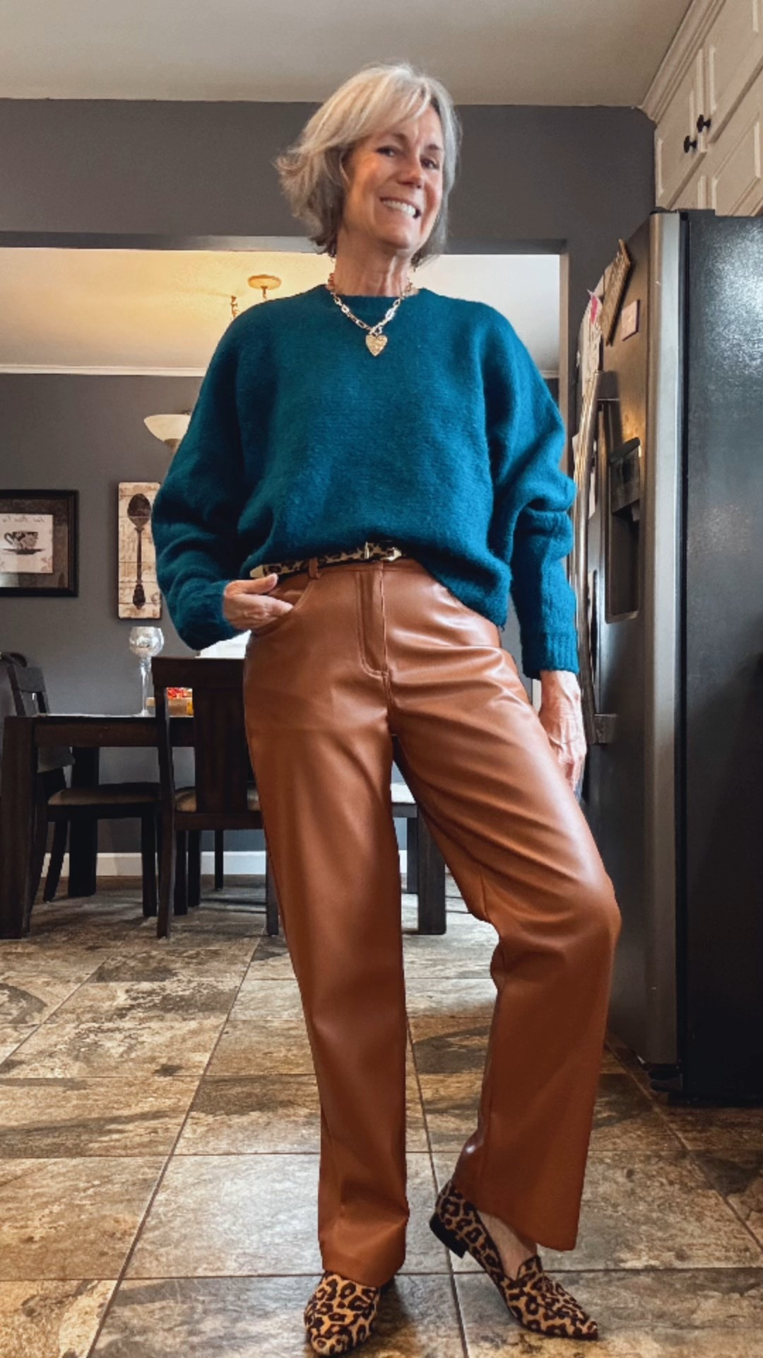 How about some faux leather pants for Thanksgiving?  Love this color and I linked a variety of tops to go with them  

#LTKHoliday #LTKSeasonal #LTKStyleTip