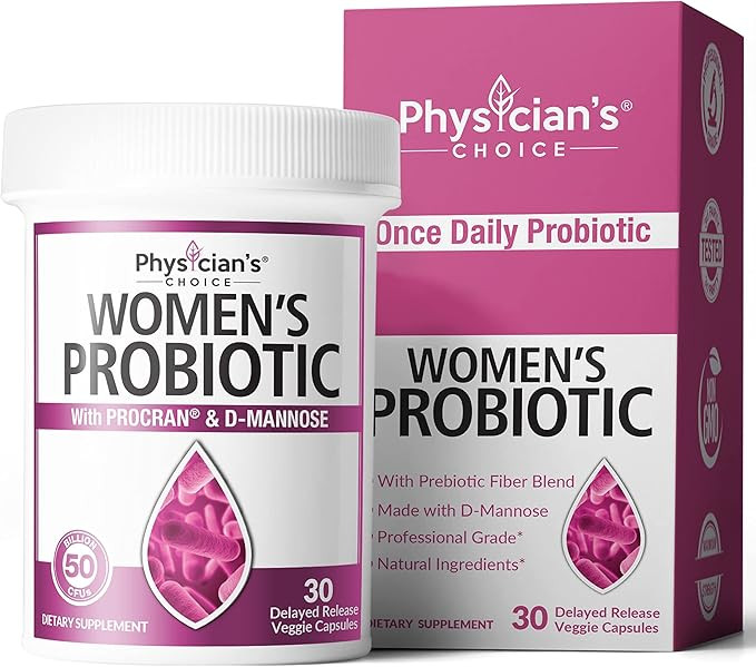 Prebiotics & Probiotics for Women - Science Backed ProCran - Organic Prebiotics, 50 Billion CFU, ... | Amazon (US)