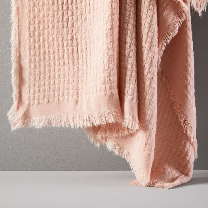 Waffle Weave Throw | West Elm (US)