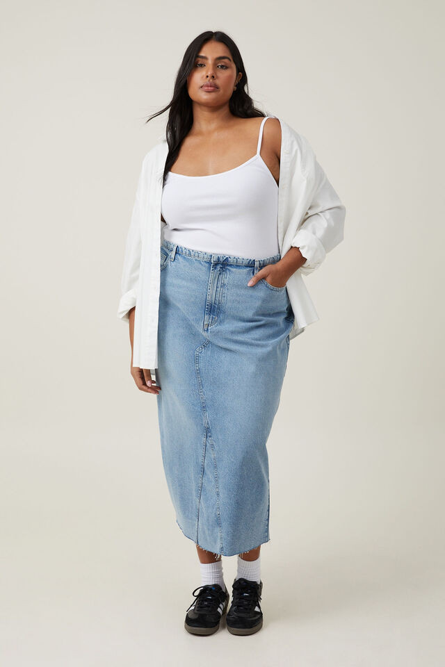 Maxi Denim Skirt | Cotton On (US)