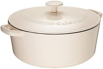 Amazon.com: Cuisinart Chef's Classic Enameled Cast Iron 7-Quart Round Covered Casserole, Enameled... | Amazon (US)