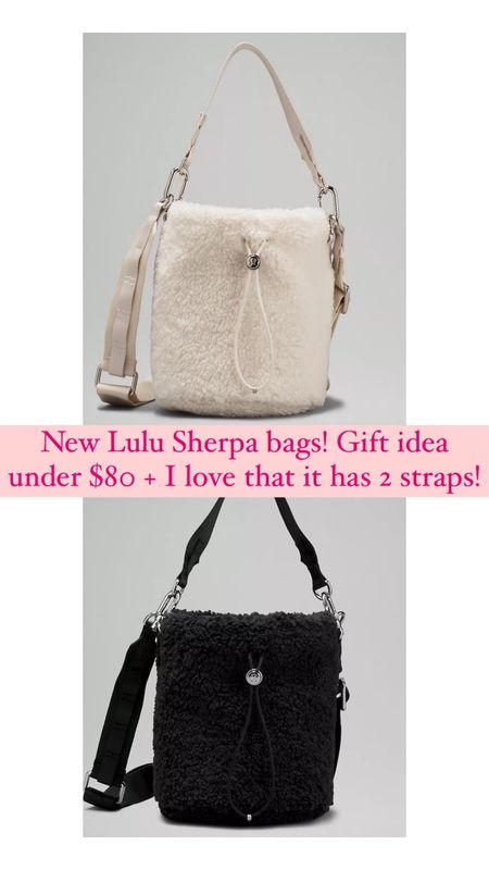 Lululemon Sherpa bucket bags 

#LTKSeasonal #LTKHoliday #LTKGiftGuide