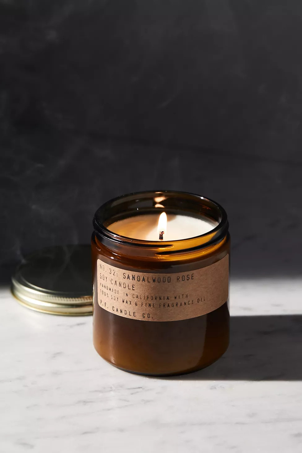 P.F. Candle Co. Amber Jar 12.5 oz Soy Candle | Urban Outfitters (US and RoW)