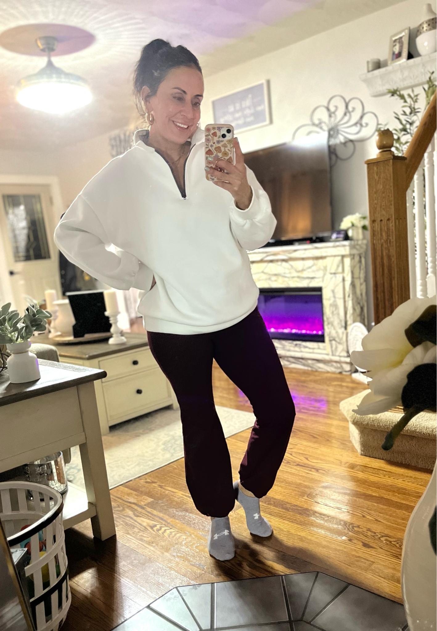 This has been my uniform this past week. A good half zip and comfy pants 

#LTKStyleTip #LTKActive #LTKOver40