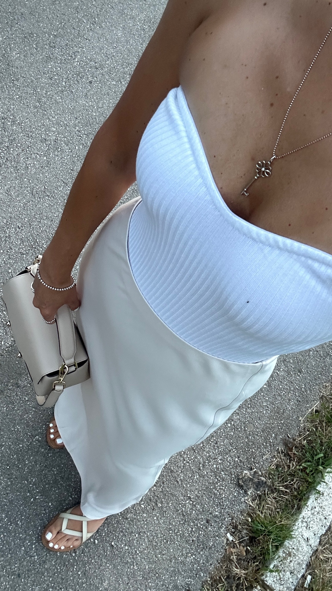 Maxi slip skirt is sz XS 
I’m 5’5” 122 lbs 

Strapless bra is my fave!#LTKSummerSales

#LTKSaleAlert #LTKFindsUnder50