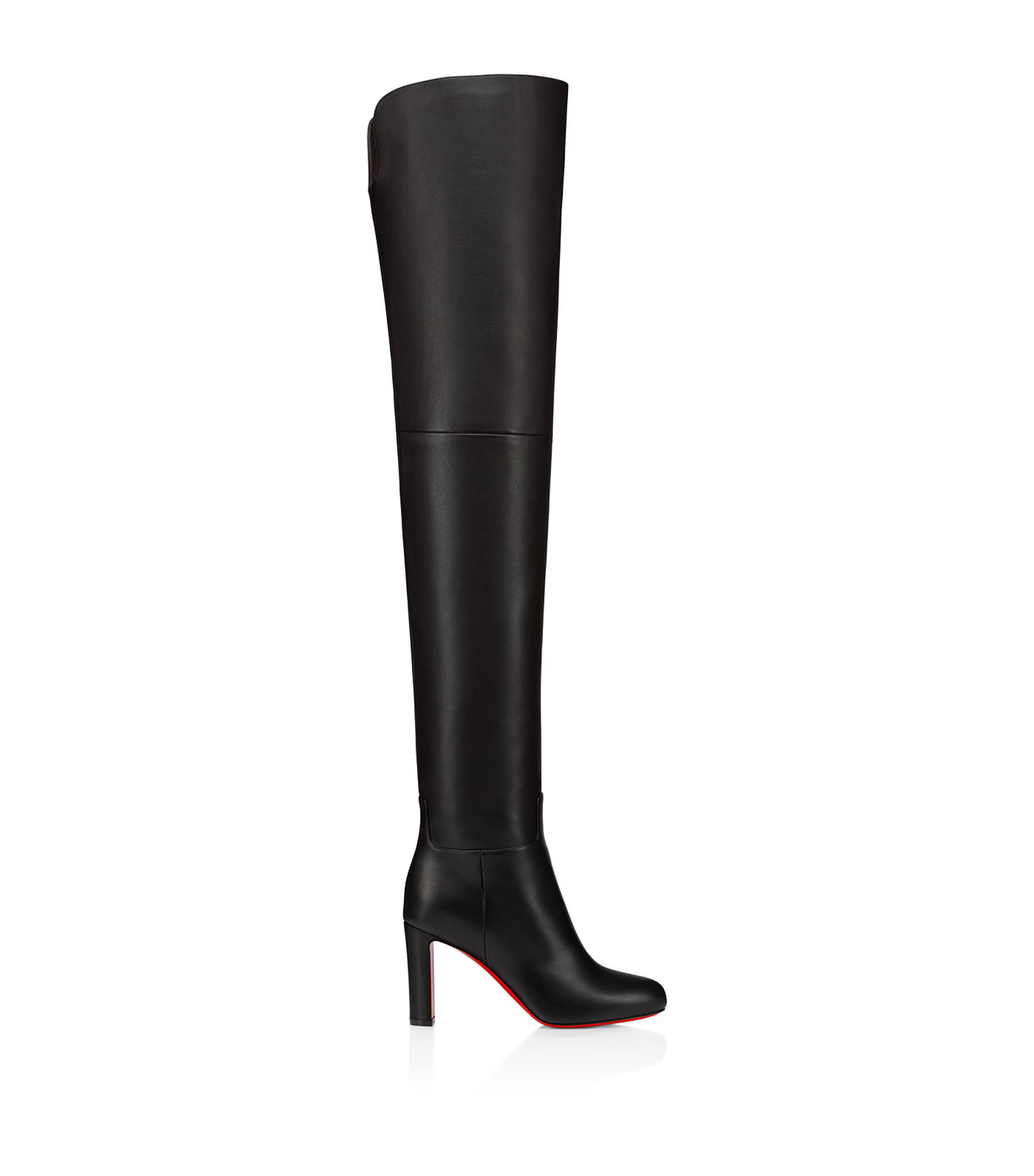Christian Louboutin Loo Botta Leather Thigh-High Boots 85 | Harrods