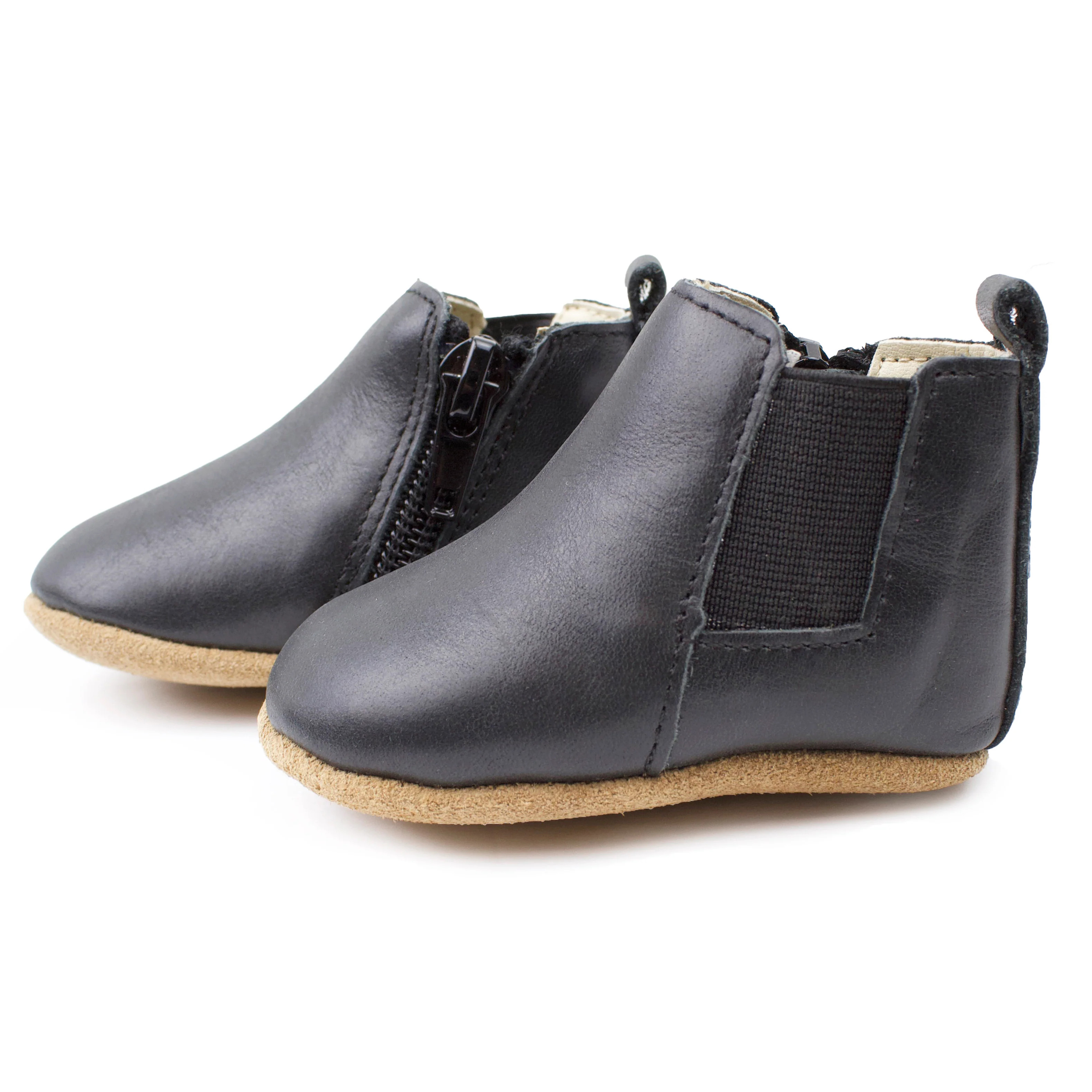 Piper Finn - Baby & Toddler Shoes - Chelsea Boot Soft Sole - Black | Piper Finn