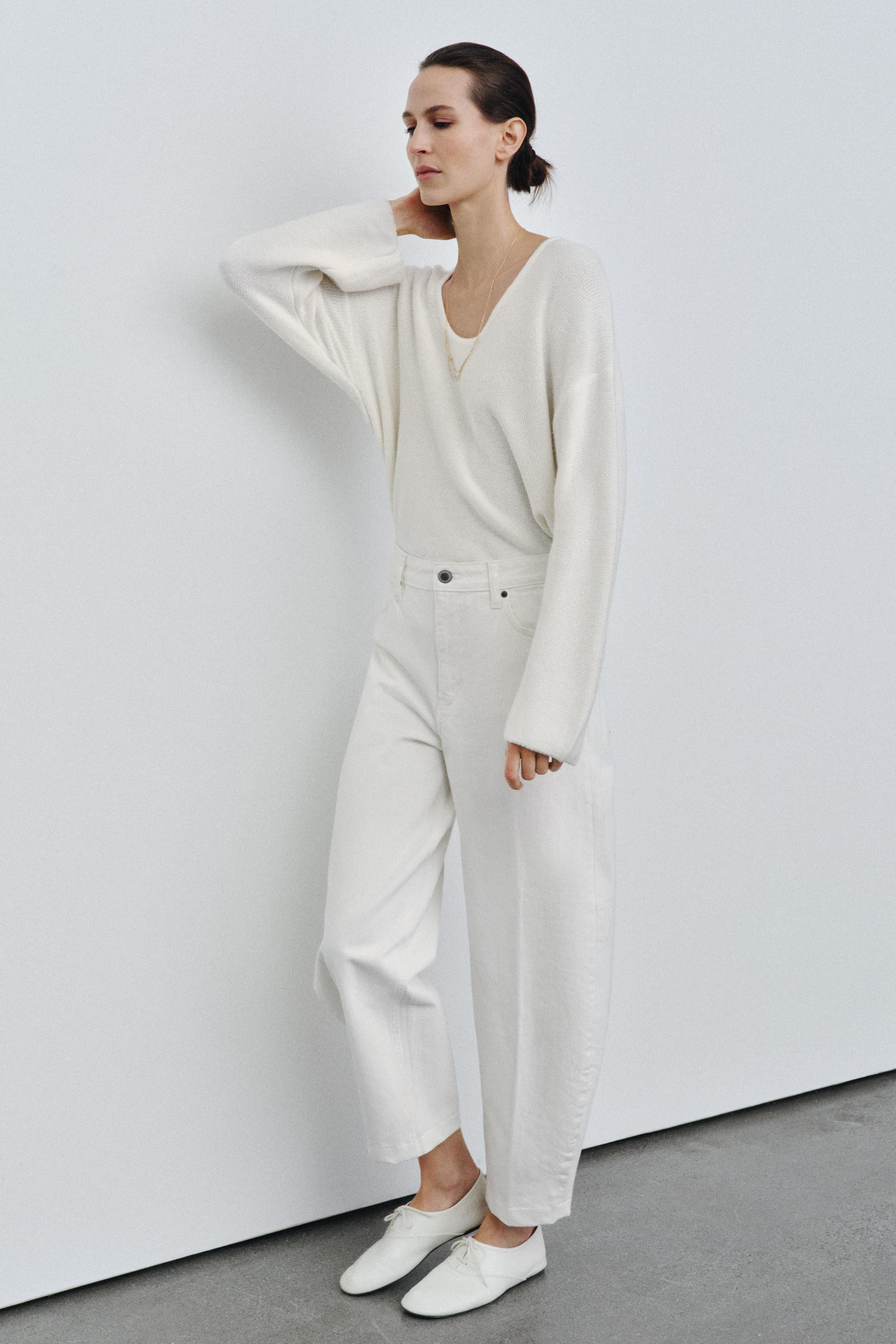 ZW COLLECTION BARREL HIGH-WAIST JEANS | Zara UK