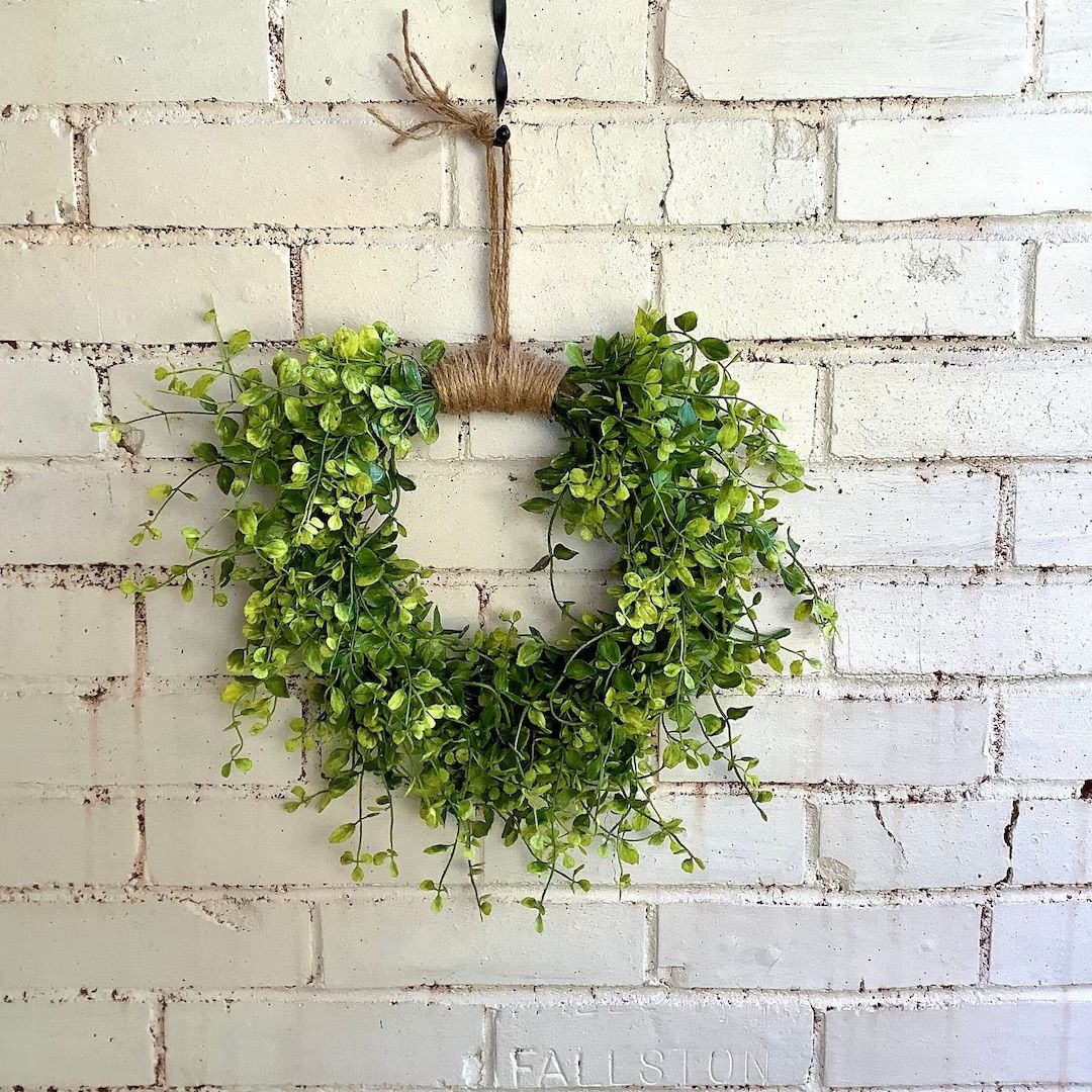 Spring Wreath, Wreath for Front Wreath, Hanging Vine Wreath, Front Door Wreath, Trending Summer W... | Etsy (US)
