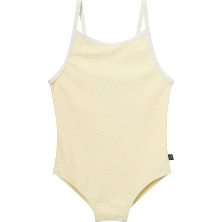 Modern Moments by Gerber Baby and Toddler Girl One-Piece Swimsuit with Bow, 0/3M-5T | Walmart (US)