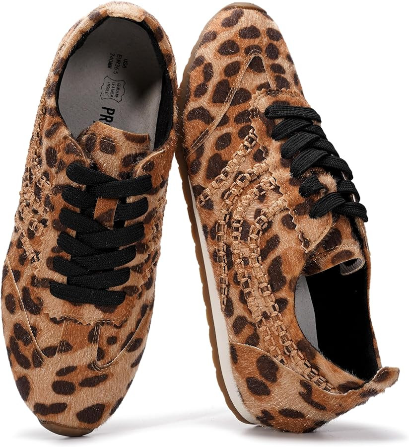 Project Cloud Leather Barefoot Shoes Women – Memory Foam Lace-Up Womens Sneakers – Lightweigh... | Amazon (US)