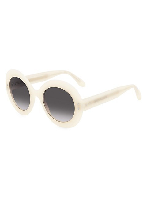 51MM Round Sunglasses | Saks Fifth Avenue