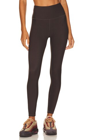 Varley Let's Move Rib High Legging in Chocolate Torte from Revolve.com | Revolve Clothing (Global)