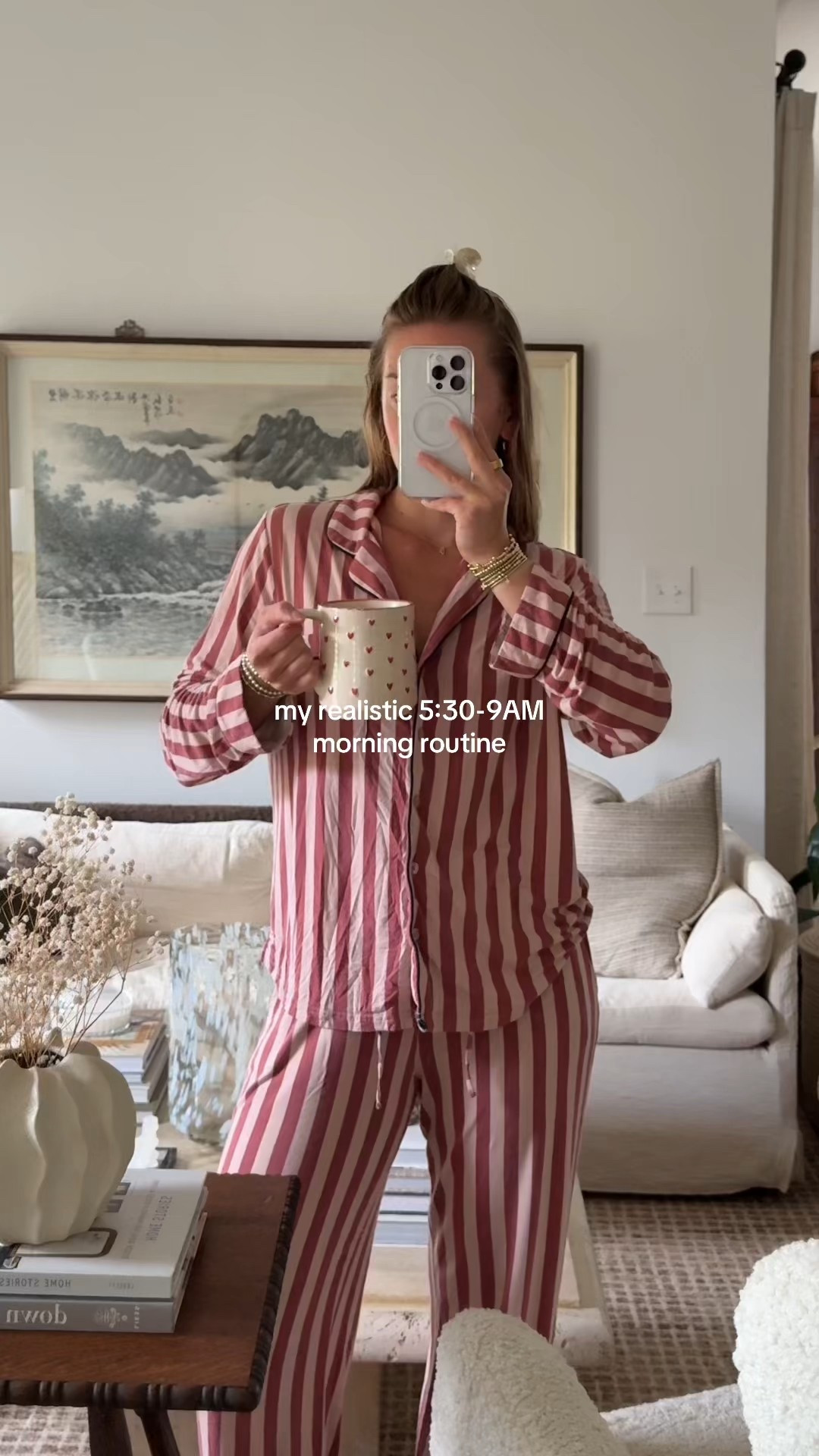 7/15/25  Morning Routine Favorites – Pajamas, Workout Set & Cozy Bedding

✨ What I’m Wearing & Using:
My Cozy Earth bamboo pajama set (the comfiest ever), Alo workout set paired with my Nike sneakers for my morning workout, and a few everyday wellness staples I can’t live without. Linking our Hatch alarm that helps me wake up gently, my Canopy showerhead filter for better skin + hair, and all our updated bedding details including the new Cozy Earth sheets (SO silky), our Quince duvet, and Pottery Barn quilt. use code “CE-VANESSAF” for 40% off Cozy Earth sitewide!! 