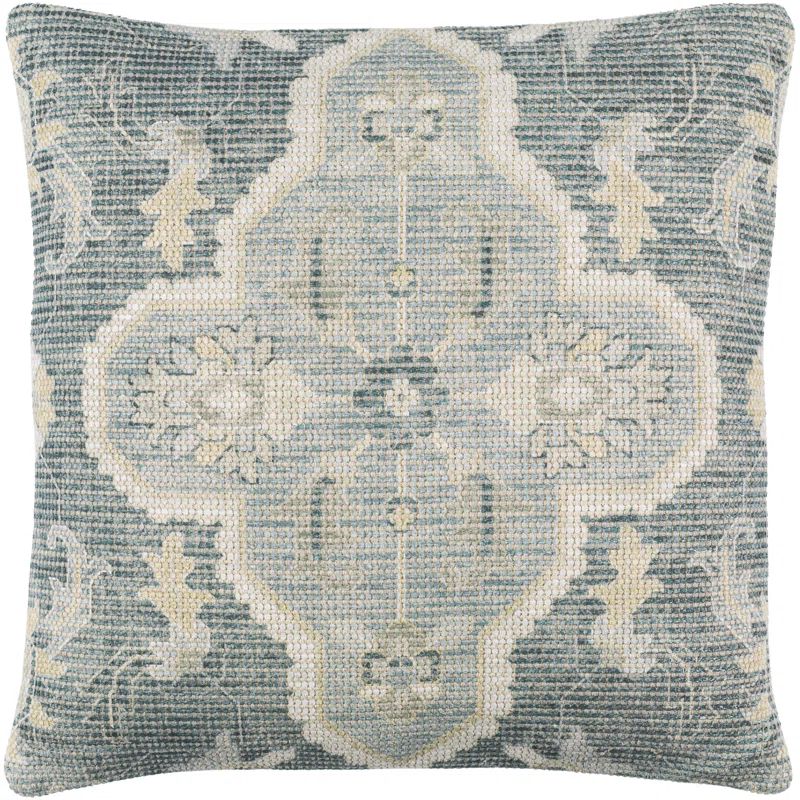 Alain Embroidered Cotton Blend Throw Pillow | Wayfair North America