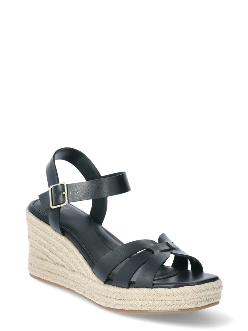 Time and Tru Women's Espadrille Wedge Sandal | Walmart (US)