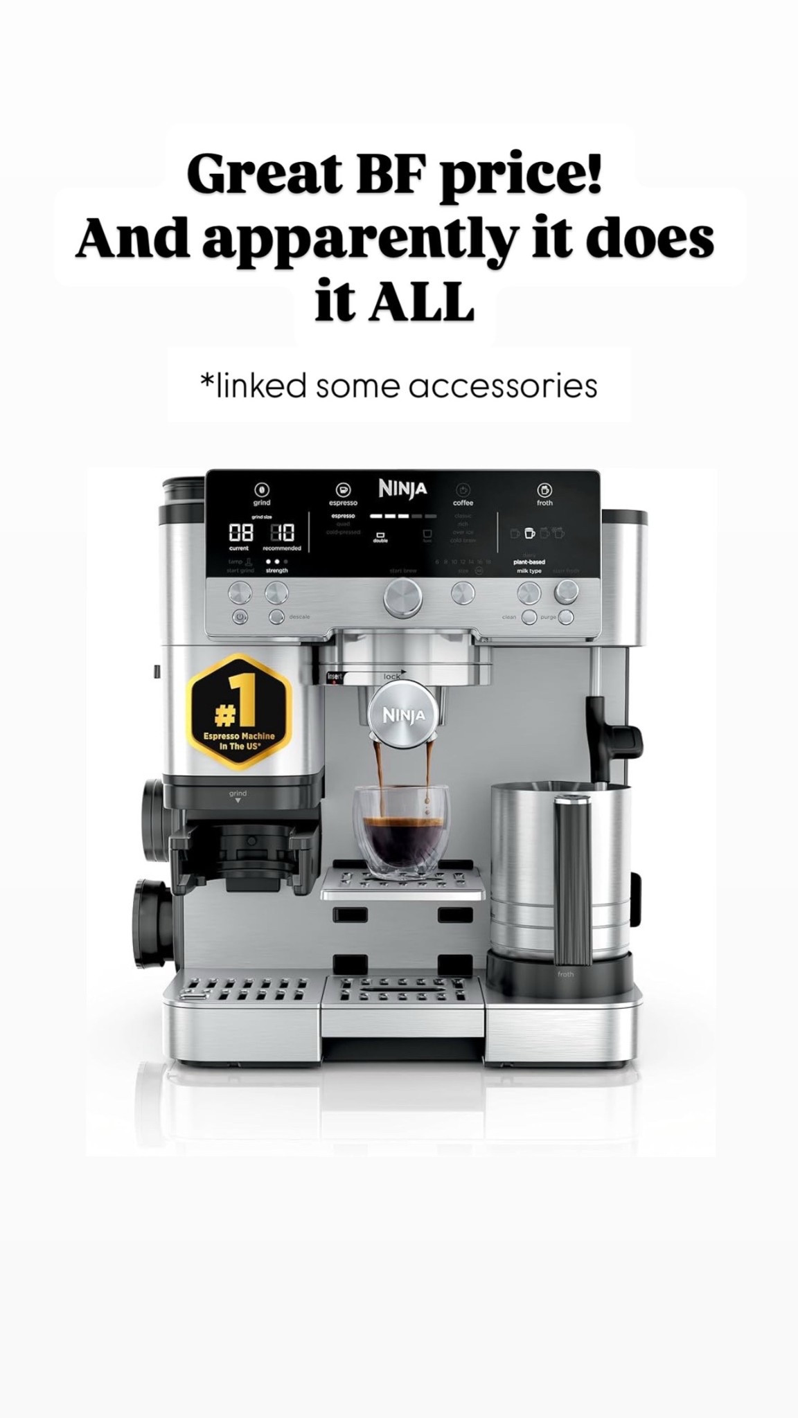 For all my coffee baristas!  

Kitchen accessories , kitchen must, espresso machines, espresso, machines that multitask, cold brew coffee maker

#LTKfoodie #LTKGiftGuide #LTKCyberWeek