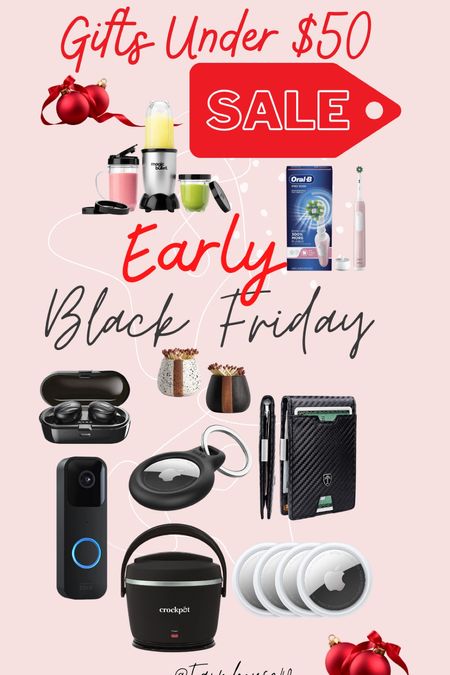 Early Black Friday Sale - Gifts Under $50 

#LTKGiftGuide #LTKsalealert #LTKunder50