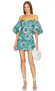 Rhode Dali Dress in Aquatic Bloom from Revolve.com | Revolve Clothing (Global)