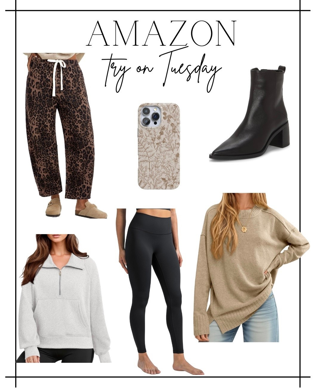 Amazon try on! 

#LTKgrwm #LTKSeasonal #LTKMidsize