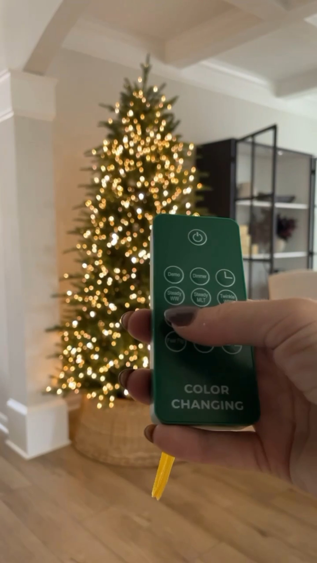 The viral tree is back! Selling out quickly. I have the 7.5’ un-flocked full but also ordered the 9’ so stay tuned for a comparison! Our ceilings are 9’ for reference 

#LTKSeasonal #LTKHome #LTKFamily