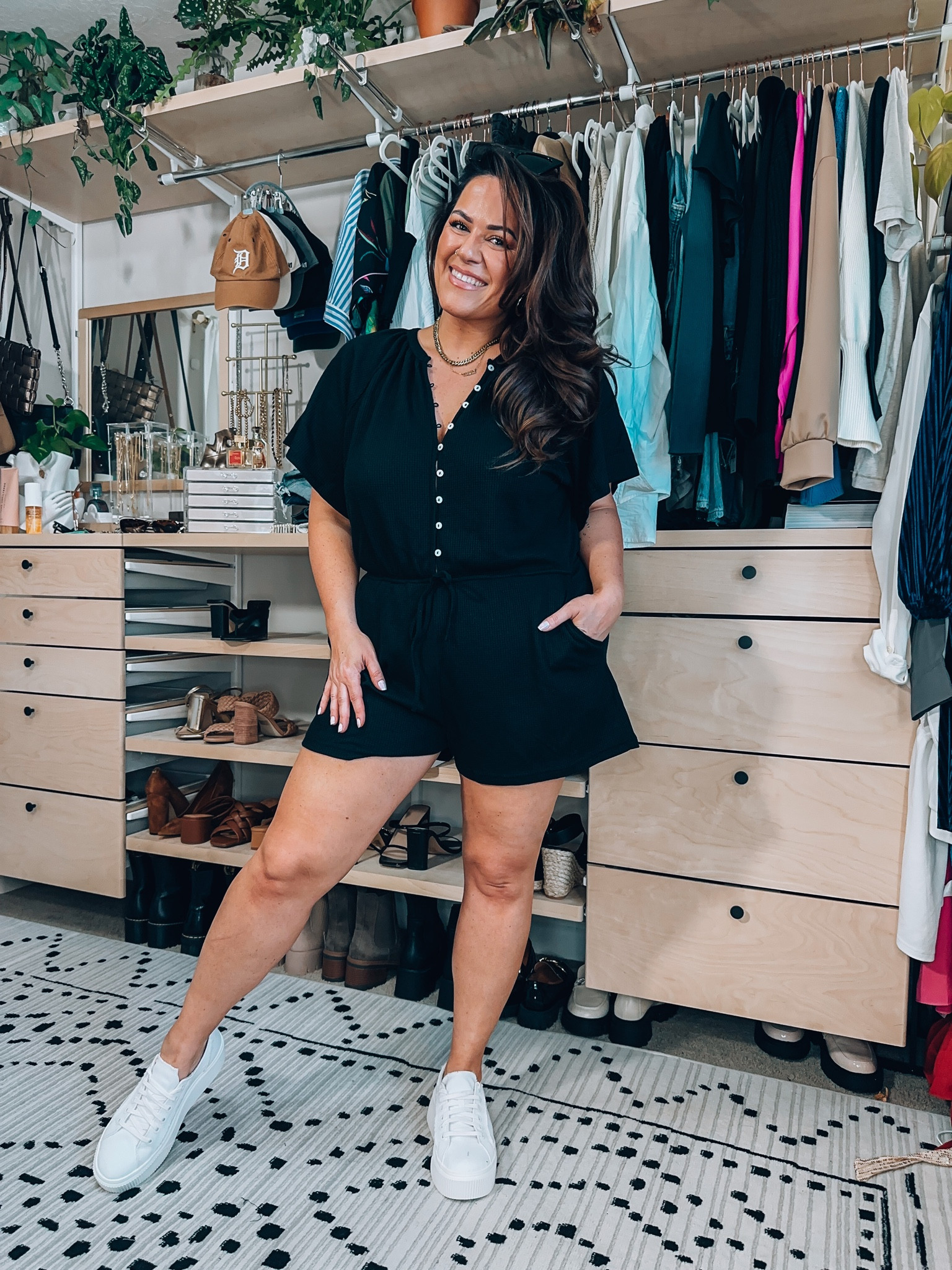 Curvy girl matching set - size 14 - style tip - midsize spring fashion
Romper -size XL
Use code 20TARYN

#LTKstyletip #LTKSeasonal #LTKcurves