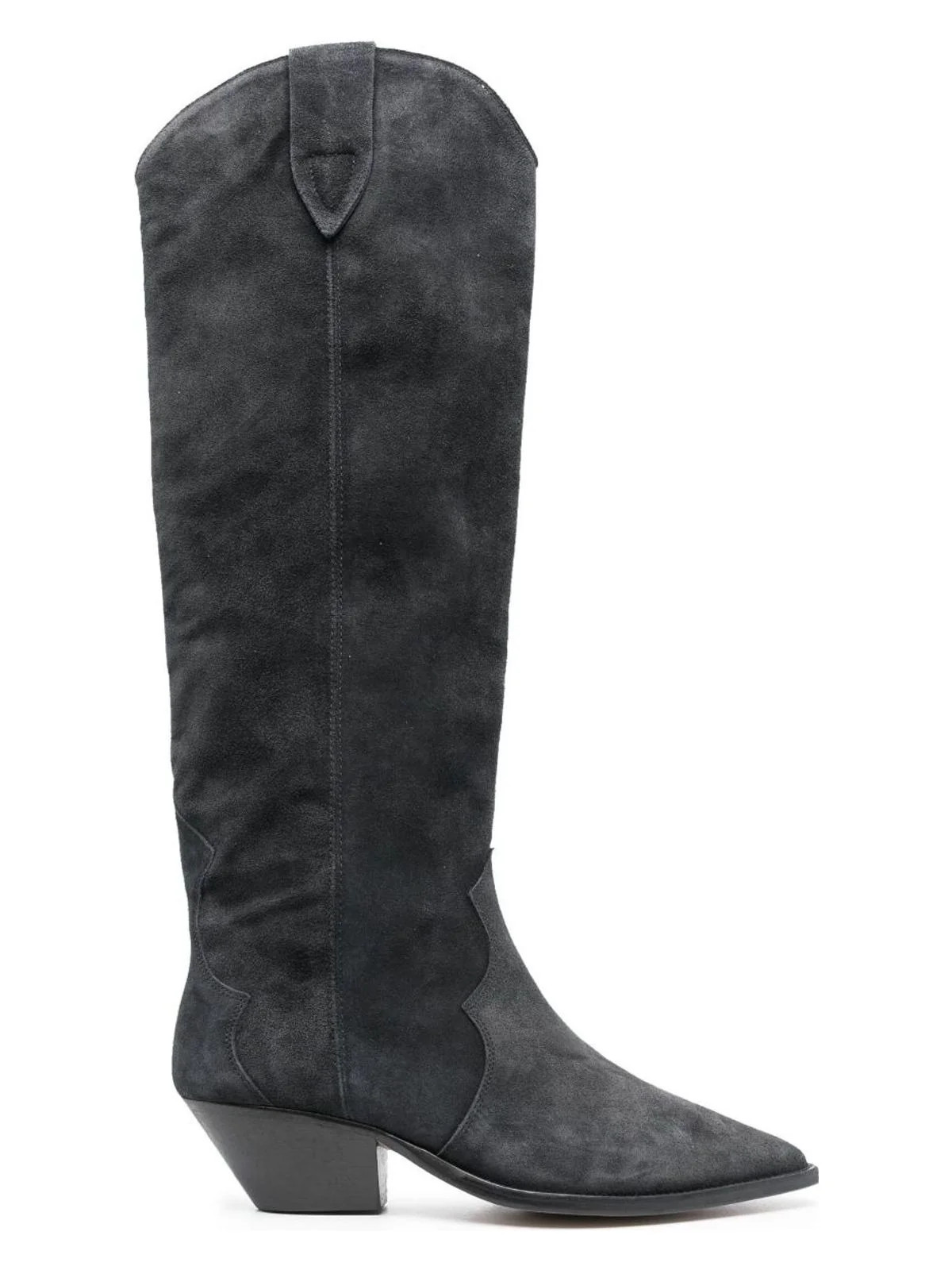 Isabel Marant Women's Denvee Leather Boots in Black | Size 37 | BT0001FA Color A1A03SDENVEE02FK | LOZURI