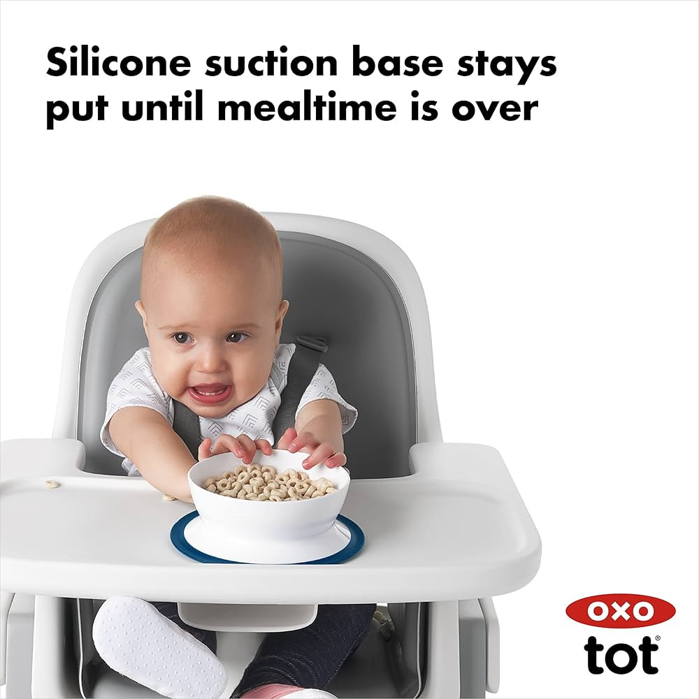 OXO Tot Stick & Stay Suction Bowl - Navy | Amazon (US)