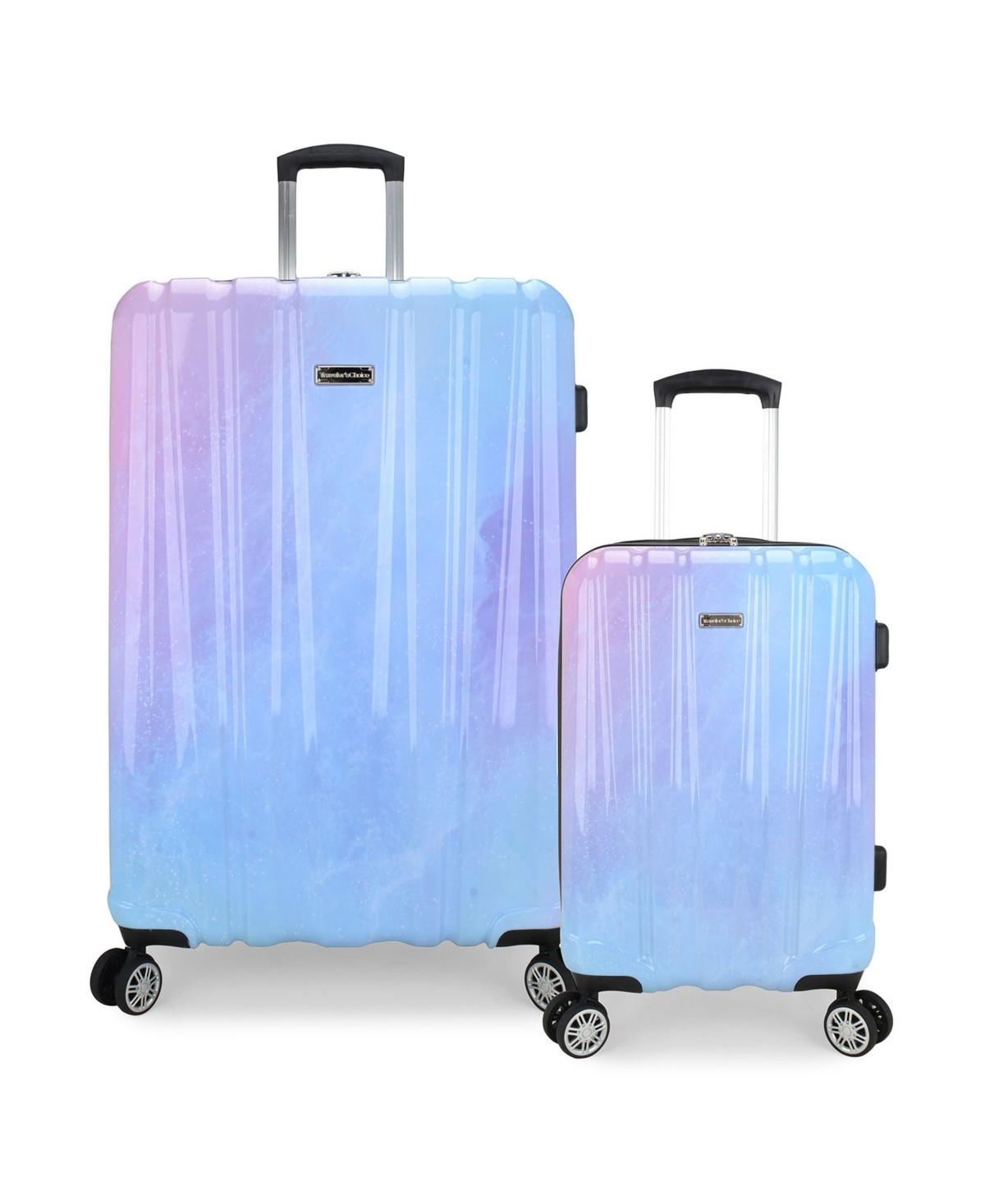 Traveler's Choice Ruma Ii Hardside 2 Piece Luggage Set - Twinkle Lilac | Macy's