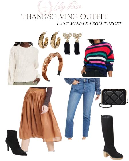 Last minute Thanksgiving outfit ideas from Target 🦃

#LTKunder50 #LTKSeasonal #LTKHoliday