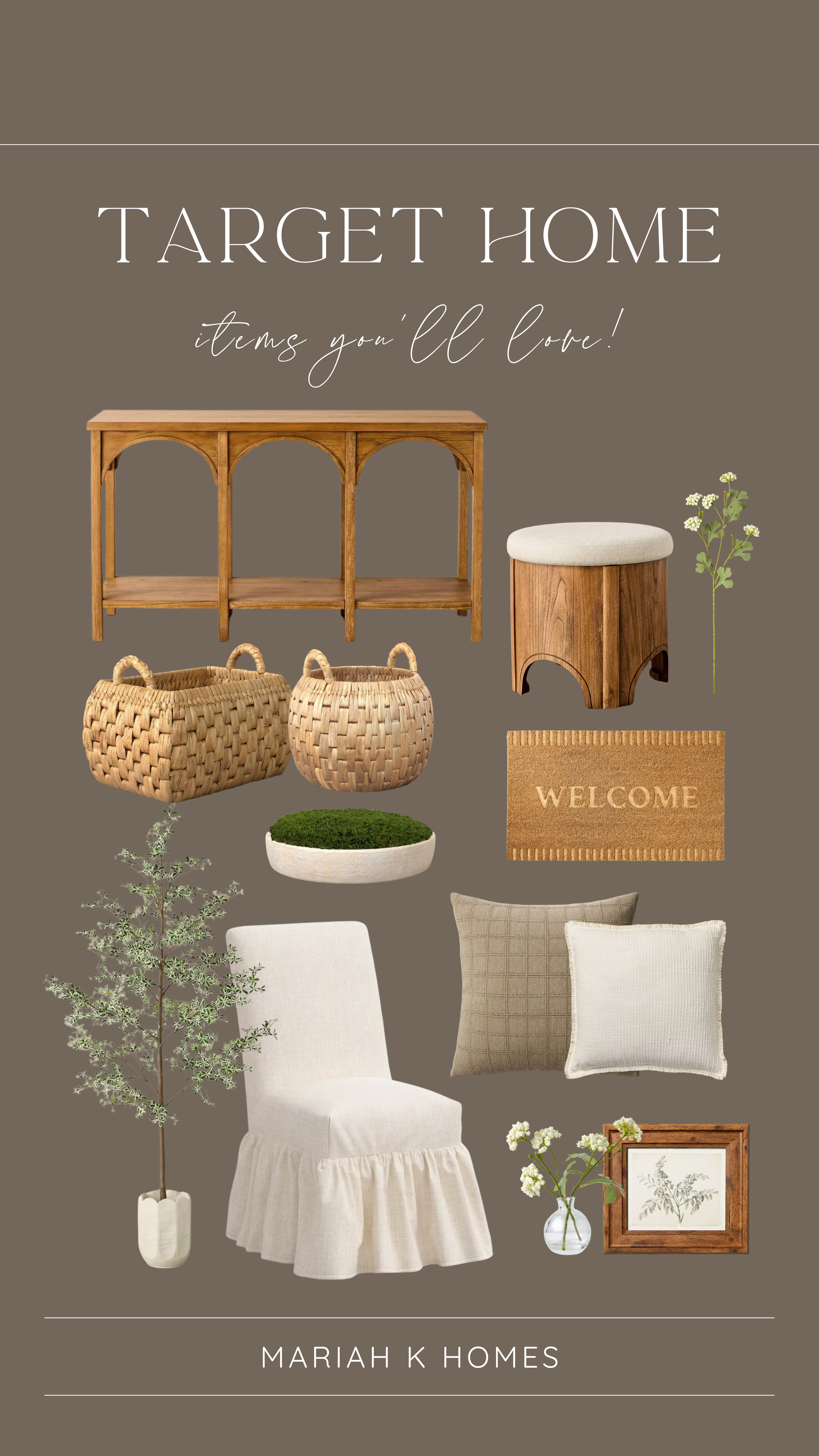 A blend of warm wood tones, creamy neutrals, and rich greens creates an effortlessly grounded look. Even better, every piece comes at an approachable price point! 

 #LTKHome #LTKSaleAlert