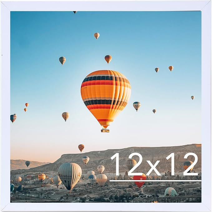 12x12 inch Picture Frame, Horizontal and Vertical Formats for Wall Hanging, 12 x 12 Wall Gallery ... | Amazon (US)