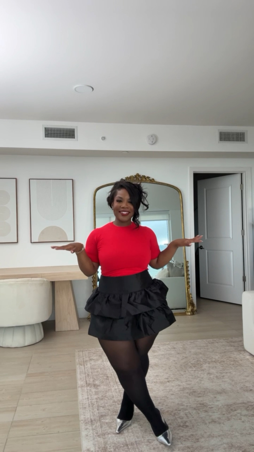 Y’all know I love this skirt so had to get it in black too 🙌🏾

#LTKSeasonal #LTKMidsize #LTKHoliday