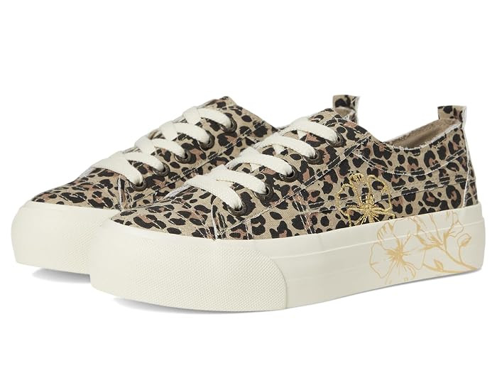 Blowfish Malibu Sadie-sun 10 Lace-up Shoes Women's Shoes Leopard : 7 M, Canvas | Zappos.com