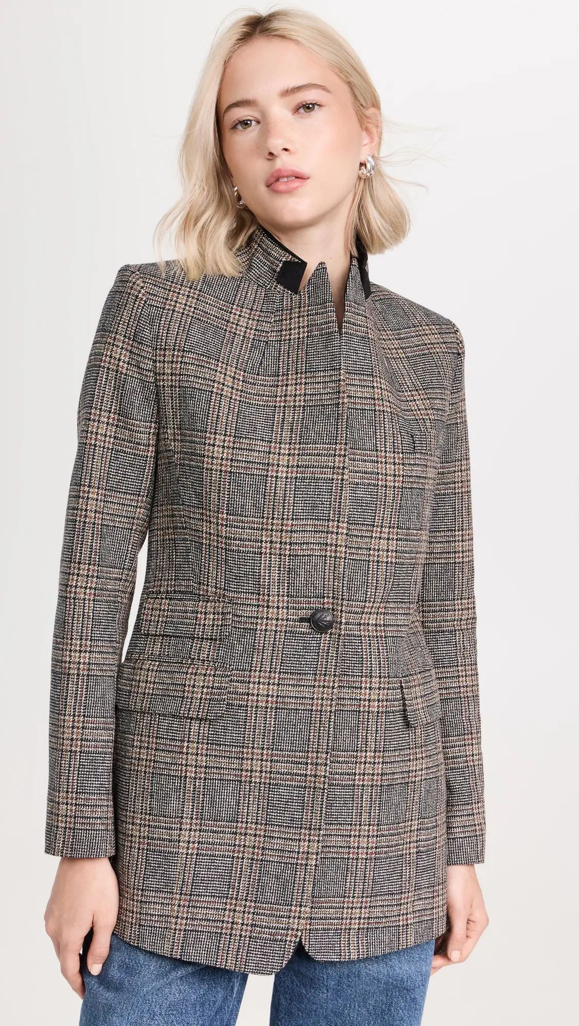 Rag & Bone Paloma Plaid Blazer | Shopbop | Shopbop