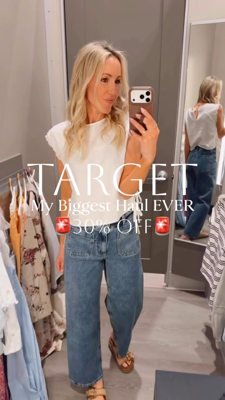 My biggest target haul EVER! 🚨30% off new arrivals from Target! EEEEEK!🔥 Everything from restocks, to spring dresses, viral jeans, matching sets, and more!😍Which Target spring outfit is your fave?👇🏻

#springfashion #targetstyle #newattarget #targetfinds #newarrivals Target haul, Target try-on, Target new arrivals, Target sale, Target new release, Target spring fashion, Target women’s fashion, Target style, date night outfits, Easter dress women, work outfits, vacation outfits beach, spring dresses, resort wear 2026, two piece set, two piece outfit, Target style finds, Target outfit, Target try on haul, new Target drops, Target fashion finds, easy outfit, Target weekly finds, everyday outfits, casual outfits, Target must haves, affordable spring outfits, spring outfit ideas, budget friendly fashion, mom style, over 30, mom approved, spring fashion 2026



#LTKWorkwear #LTKootd #LTKSaleAlert