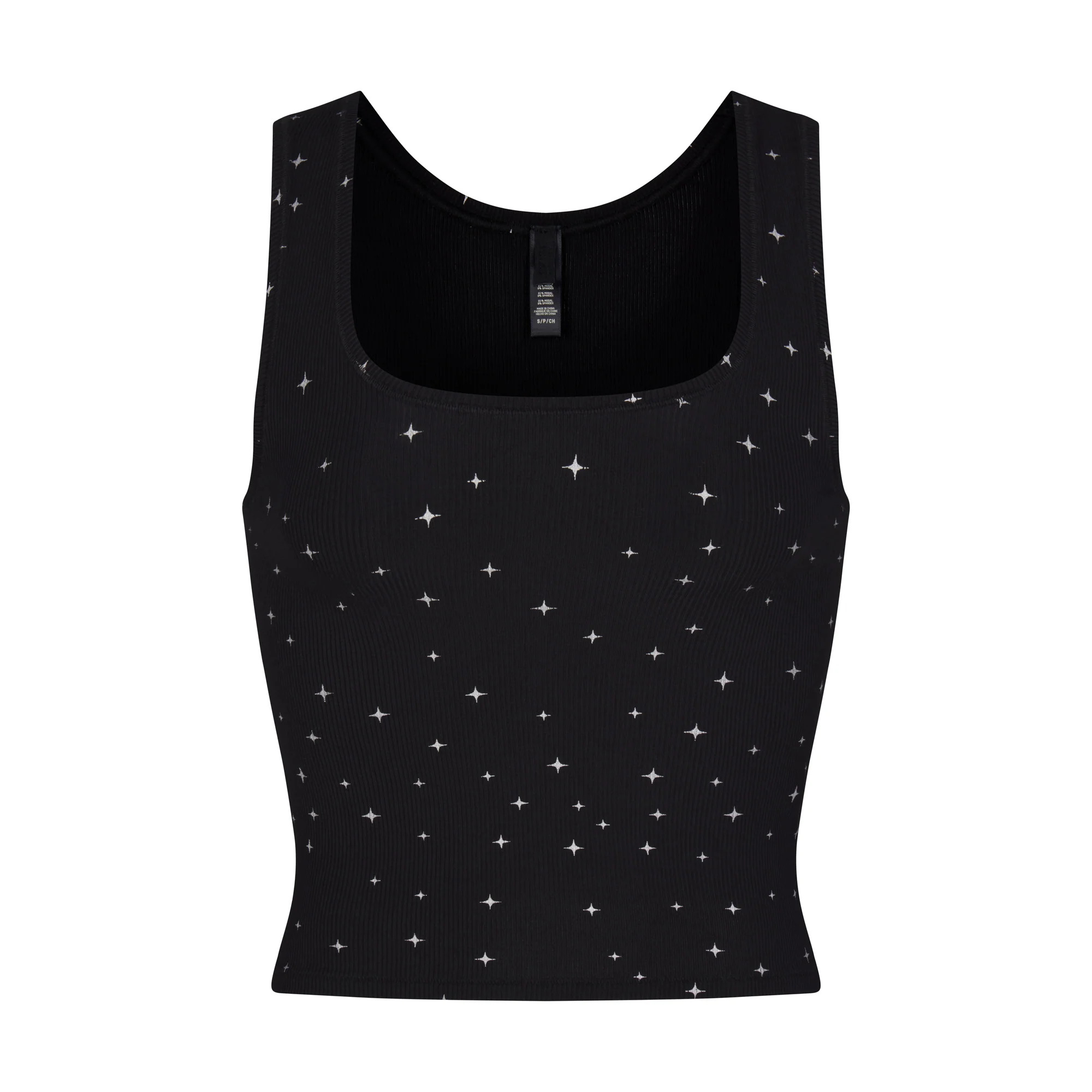 SOFT LOUNGE TANK | ONYX SPARKLE PRINT | SKIMS (US)