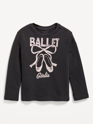 Long-Sleeve Graphic T-Shirt for Toddler Girls | Old Navy (US)