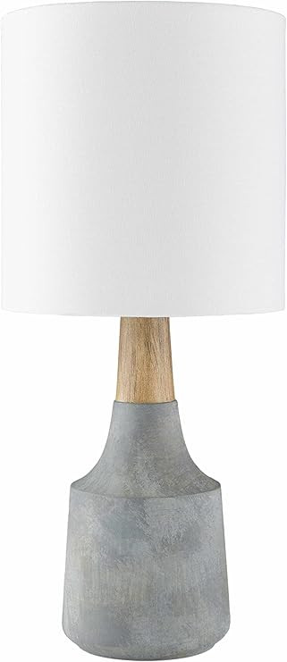 Buharkent Modern Resin Bedside Table Lamp for Bedroom Nightstand - End Side Lighting for Living R... | Amazon (US)