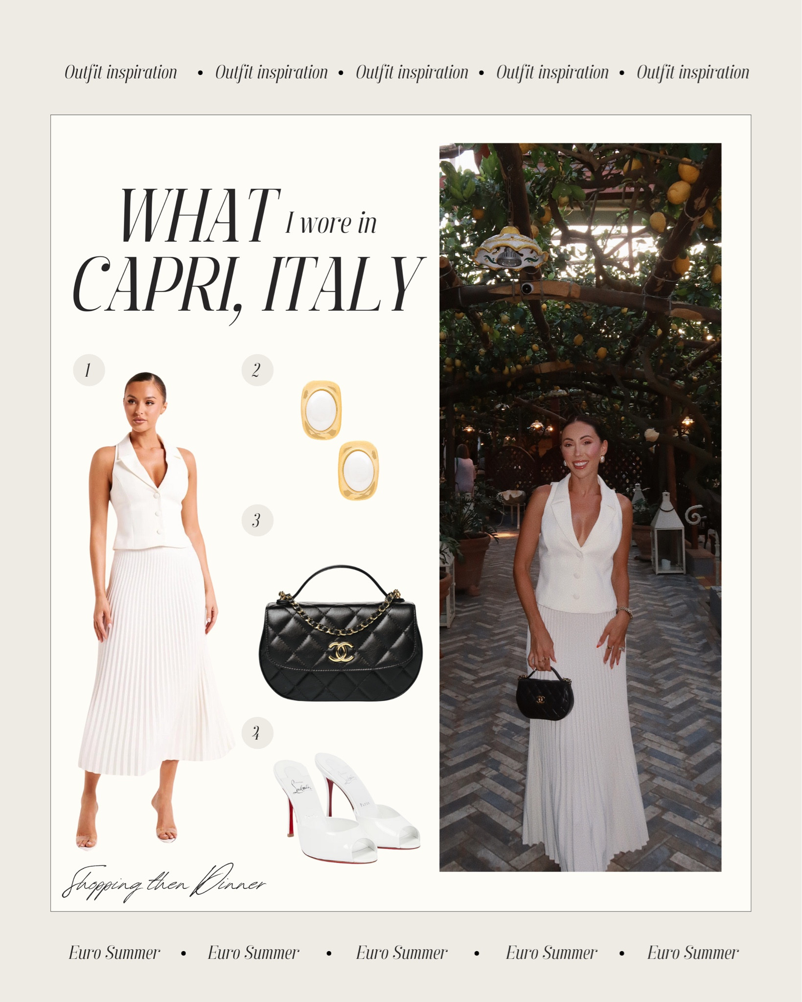 A night at the lemon tree restaurant 🍋 wearing size xxsmall skirt and xsmall top 

#LTKStyleTip #LTKBeauty #LTKTravel