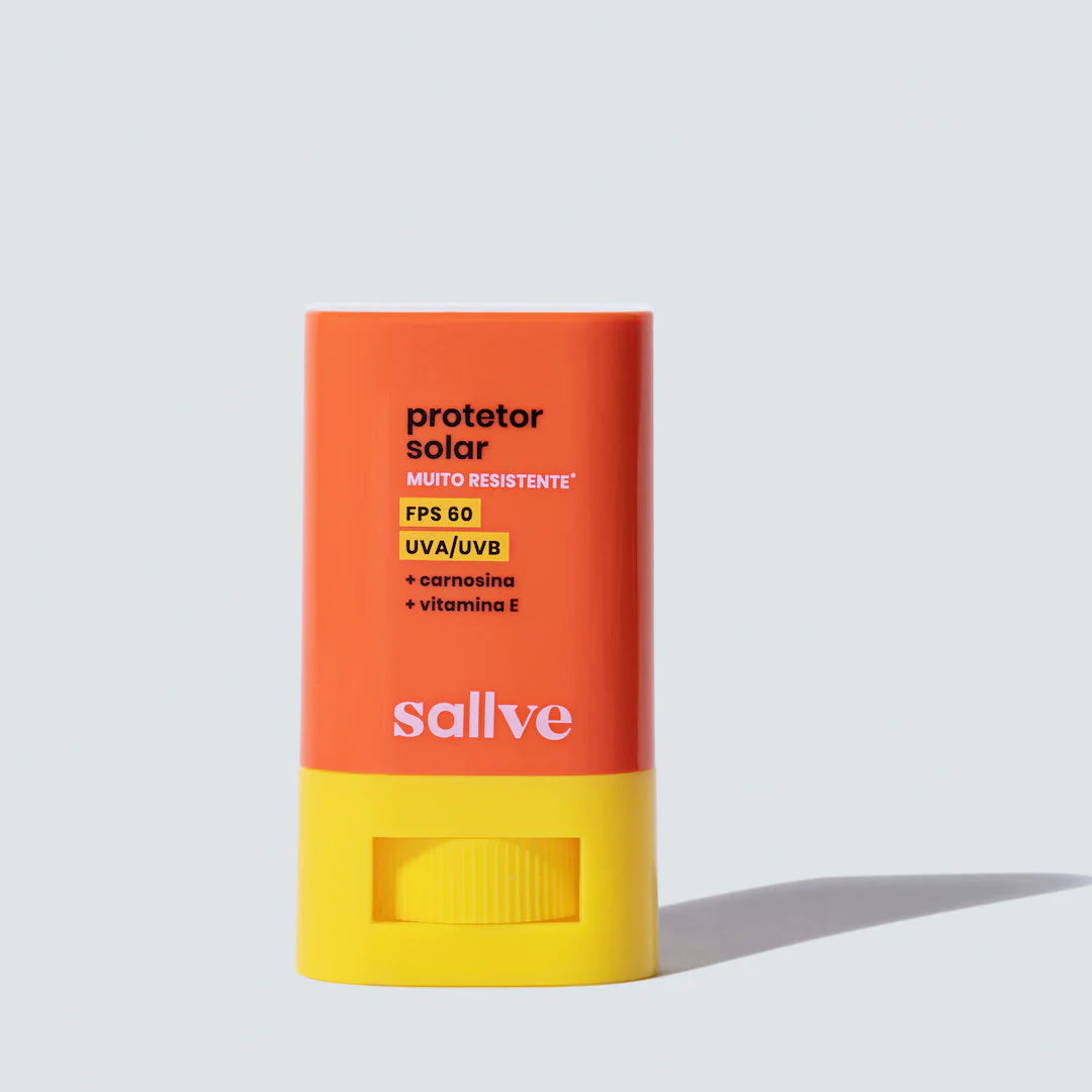 Protetor Solar Bastão FPS 60 Muito Resistente | Sallve (BR)
