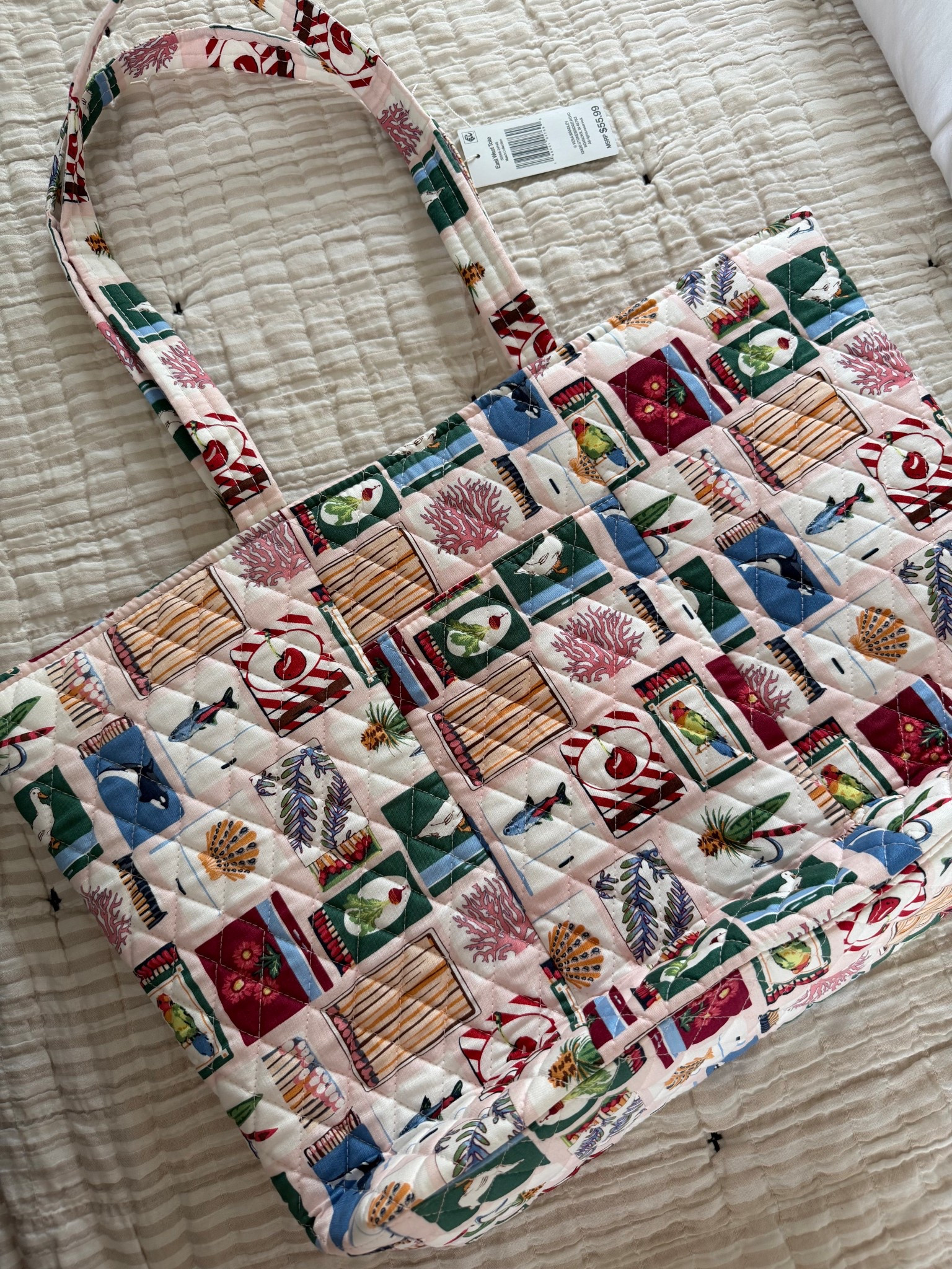 The quilted tote you need this summer! @Target vera bradley collab is everything you didnt know you needed. 

#LTKmomlife #LTKKids