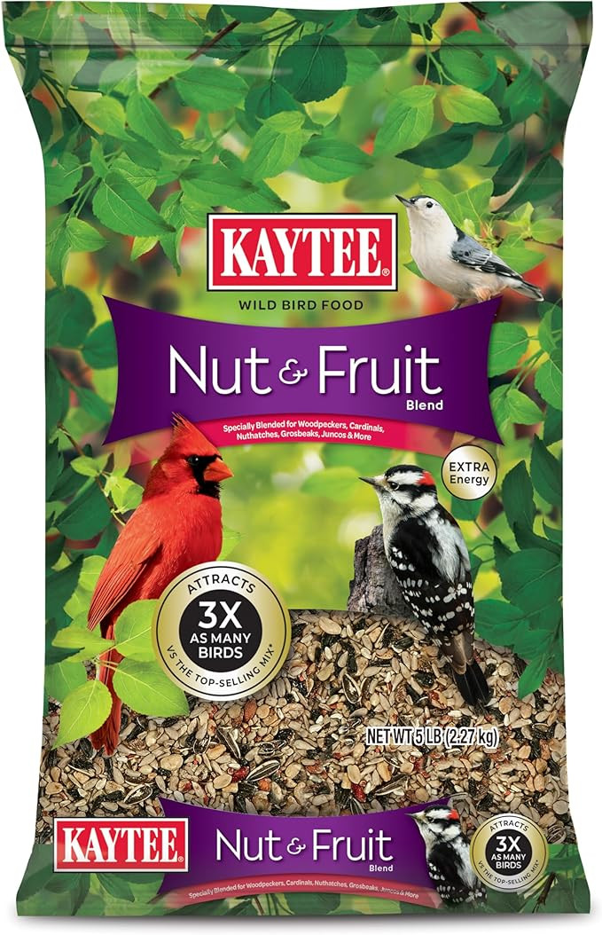 Kaytee Nut & Fruit Wild Bird Seed, 5 lb | Amazon (US)