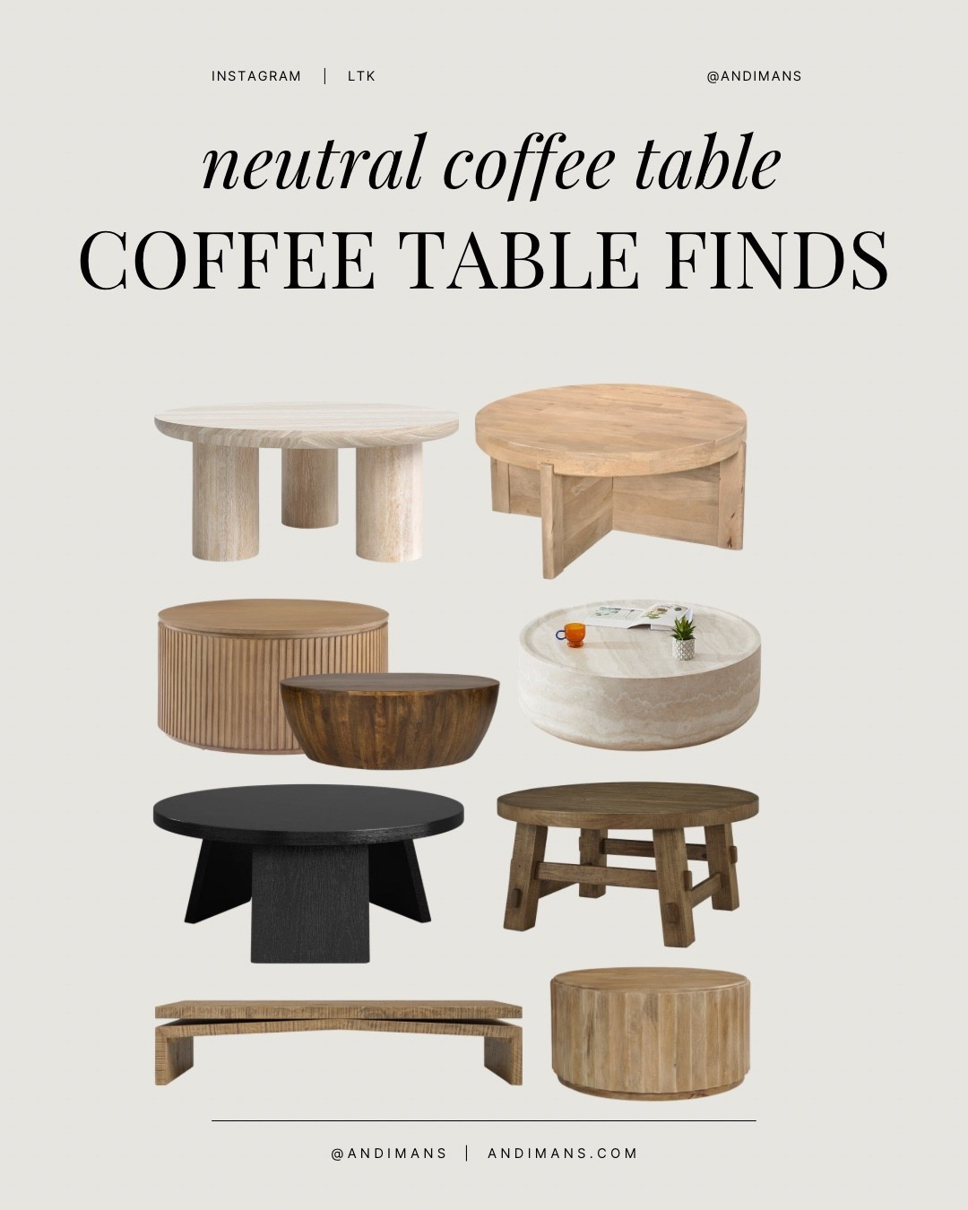 Neutral coffee table finds.

#LTKSaleAlert #LTKFindsUnder100 #LTKHome