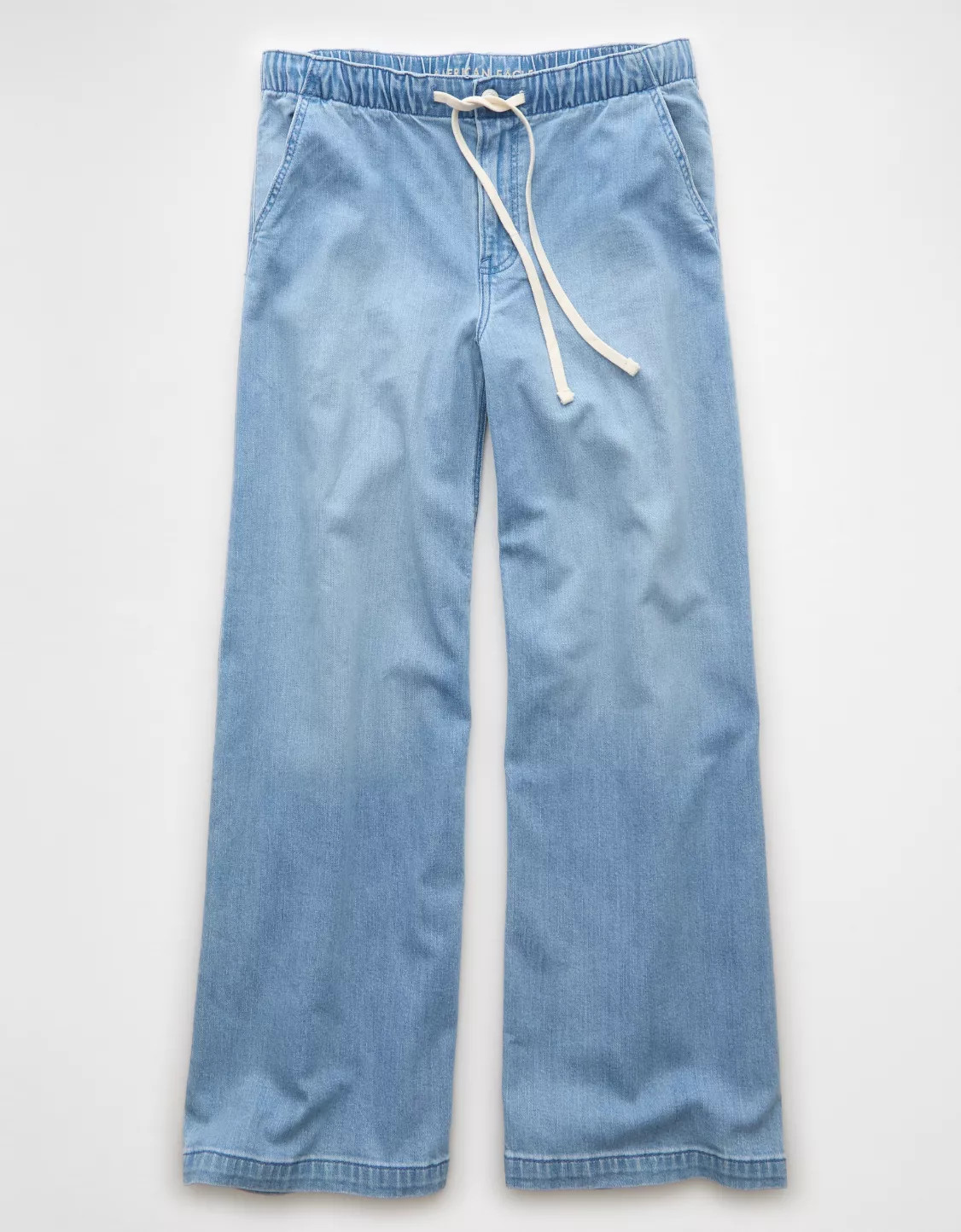 AE Stretch Low-Rise Ultra Wide-Leg Pull-On Jean | American Eagle Outfitters (US & CA)