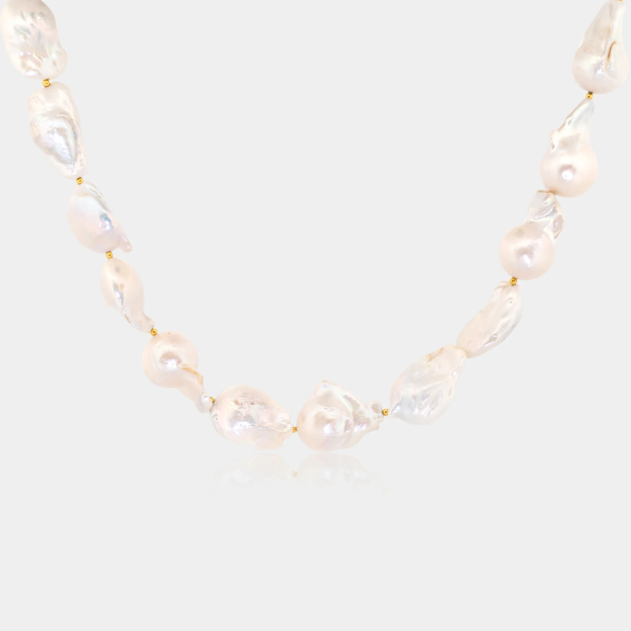 Isla Baroque Pearl Necklace | LINK'D THE LABEL